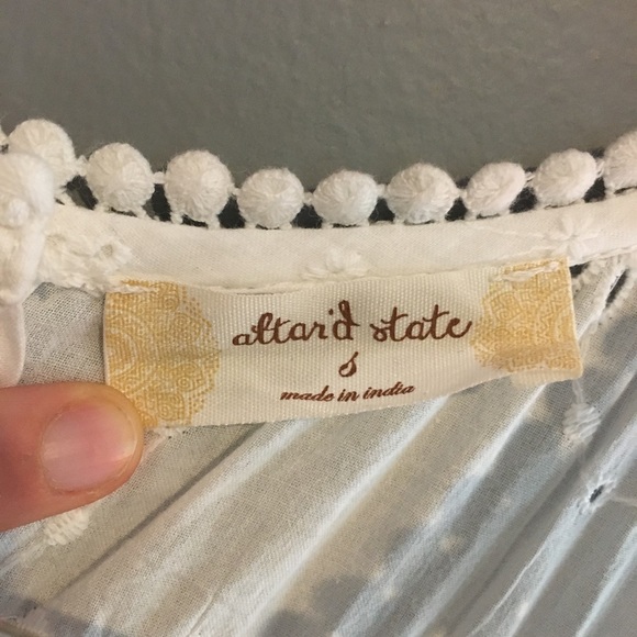 NWT Altar'd State Whit Embroidered Open-Back Tank - Picture 7 of 8